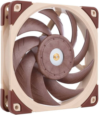    1 / Noctua Case 120 NF-A12x25 PWM ch.bk.s (120x120x25, 2000 /, 22.6dBA, 4pin PWM, BLACK)