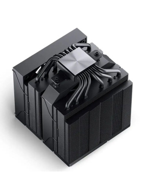 ����� JONSBO CC90 Black LGA1851/1700/1200/115X/AM5/AM4 (TDP 285W, PWM, 130mm Black Fan + 120mm Black Fan, 6 �������� ������, ������ ����, 4-pin) Retail