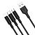 USB   3-in-1: Lightning+Micro+Type-C HOCO X25  HC-80169/ 1m/ 2A/ Black