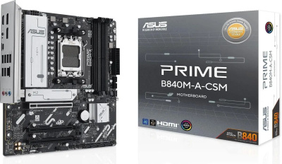   Asus PRIME B840M-A-CSM Socket AM5 AMD B840 , mATX, 90MB1J10-M0EAYC Ret