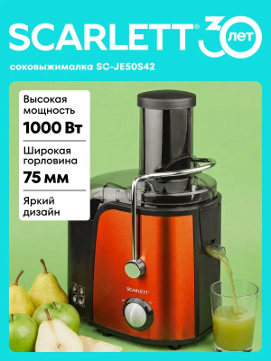 ������������� ������������ Scarlett SC-JE50S42 1000�� ���.���.:1000��. ���������