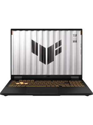 ������� ASUS TUF Gaming A16 FA608UHI-TU128, 16" (1920x1200) IPS 144 ��/AMD Ryzen 7 260/16 �� DDR5/512 �� SSD/NVIDIA GeForce RTX 5050 ��� ��������� (8 ��)/��� �������, ����� (90NR0KS1-M009Z0)