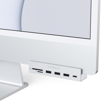 USB-������������ Satechi ST-UCICHS ��������� USB-������������, 1x USB Type-C, 3x USB 3.0, ���������, ����������� ����� USB Type-C