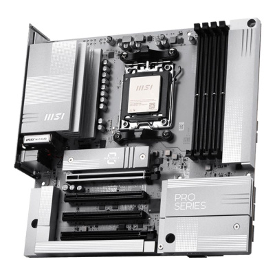 ����������� ����� MSI PRO B850M-A WIFI PZ B850, Socket AM5, AMD B850, mATX, Ret