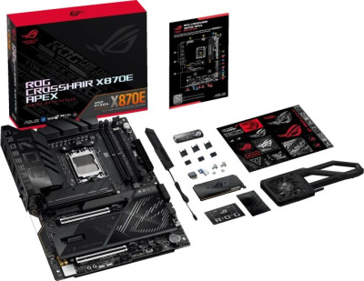 ����������� ����� ASUS ROG CROSSHAIR X870E APEX, Socket AM5, AMD X870E, ATX, Ret 90MB1KR0-M0EAY0