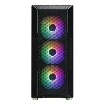  ZALMAN I3 NEO ARGB BLACK, ATX, BLACK, FRONT MESH, WINDOW, 2x3.5", 3x2.5", 1xUSB2.0, 2xUSB3.0, FRONT 3x120mm ARGB, REAR 1x120mm ARGB