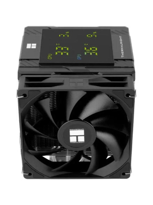 ����� Thermalright Peerless Assassin 120 Digital Soc-AM5/AM4/1200/1700/1851 ������ 4-pin 25.6dB Al+Cu LCD Ret (PA120-DIGITAL-BL)