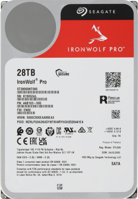 Ƹ����� ���� HDD 28TB SATA-III Seagate IronWolf Pro (ST28000NT000)