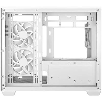 ������ Deepcool CG330 3F WH ��� ��, ������� ���� (��������), 3x120mm ARGB PWM �����������, �����, mATX