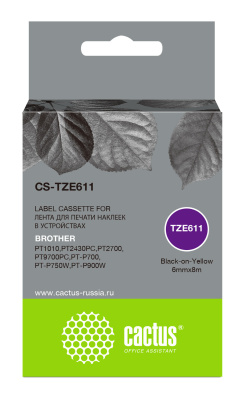   Cactus CS-TZE611   Brother 1010/1280/1280VP/2700VP
