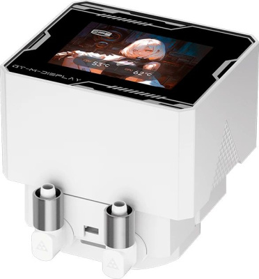 ������� �������� ���������� PcCooler GT360M Display ARGB Soc-AM5/AM4/1200/1700/1851 4-pin LCD 310W, �����, Ret (GT360M-WHAWXX-GL)