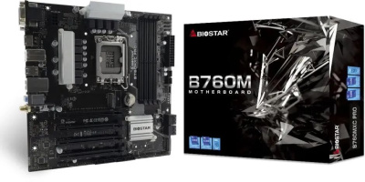   Biostar B760MXC Pro, LGA 1700, Intel B760, mATX, Ret