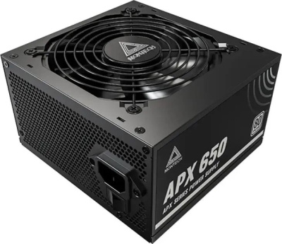 ���� ������� Montech ATX 650W APX 650 80 PLUS WHITE (20+4pin) APFC 120mm fan 6xSATA Cab Manag RTL