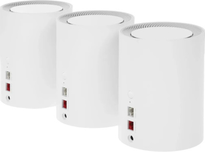 ������������� Cudy M3000(3-Pack), AX3000, Wi-Fi 6, AX3000, 2.4/5���, 1 LAN, �����
