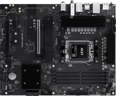 ����������� ����� MSI PRO B850-S WIFI6E, SocketAM5, AMD B850, ATX, Ret