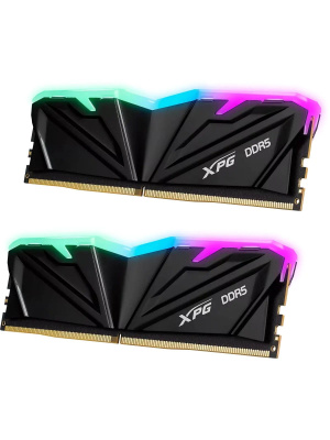 ����������� ������ ADATA ARMAX RGB DDR5 DIMM 32GB 6000MHz 2*16GB 36-38-38 1.35V BLACK DUAL COLOR BOX