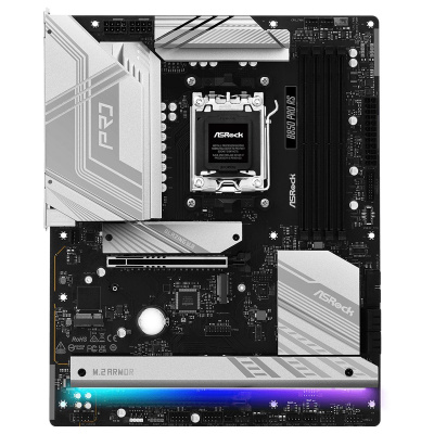 ����������� ����� ASRock B850 PRO RS, Socket AM5, AMD B850, ATX, Ret