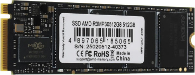 ���������� SSD AMD Radeon R3 Series 512GB R3MP30512G8 M.2 2280