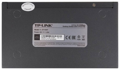 TP-Link TL-SF1008P ���������� 8-port 10/100M Desktop PoE Switch