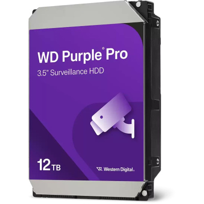 ������� ���� WD SATA-III 12TB WD122PURP Surveillance Purple Pro (7200rpm) 256Mb 3.5"