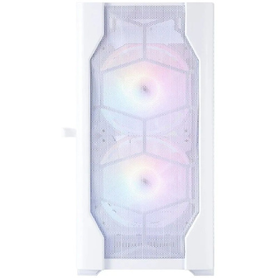 1STPLAYER ������ DK D4-M FRGB White / mATX / 2x140mm & 1x120mm FRGB fans / D4-M-WH-2F1P-W-1F1-W