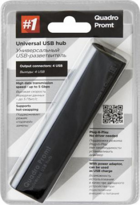 ������������ USB 2.0 DEFENDER Quadro Promt 4 x USB 2.0 ������ 83200