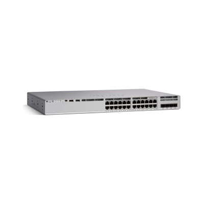 ���������� CISCO Catalyst 9200L 24-port Data, 4x10Gb uplink, PS 1x600W, Network Essentials, C9200L-24T-4X-E