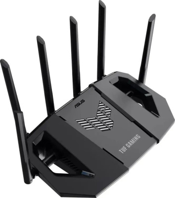 Wi-Fi ������ ASUS TUF-BE9400, Wi-Fi 7, BE9400, 2.4/5/6���, 3 LAN, ������ (90IG0A30-MO9C00) 