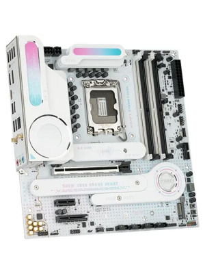 ����������� ����� Maxsun MS-iCraft B760M CROSS B760, LGA1700, 4*DDR5, 1*PCIEx16, 1*PCIEx4, 1*PCIEx1, 3*M.2, 1*TypeC, 6*USB3.2Gen1, 8*USB2.0, 4*SATA3.0, 2.5G, DP, HDMI, M-ATX, RTL