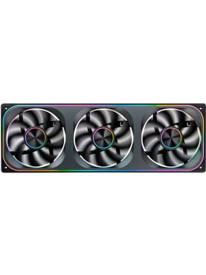 ���������� JONSBO ZA-360BR (3 in 1) 120�120�28�� REVERSE (PWM, ARGB LED, 700-2400��/���, ������) Retail