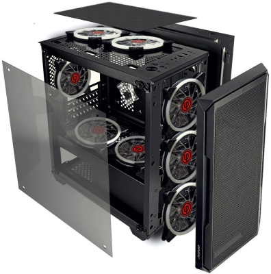 ������ �� ��� �� Ginzzu CL580 Black mATX