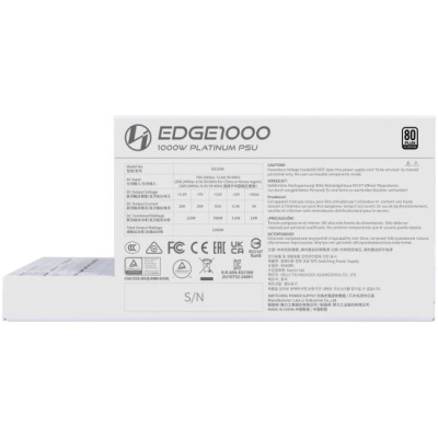 ���� ������� Lian Li EDGE1000 Gen.5, 1000��, 80 PLUS Platinum, 120��, White, retail (G9P.EG1000.WE00.RU)
