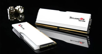 ������ ������ DDR5 G.SKILL RIPJAWS M5 NEO RGB 32GB (2x16GB) 6000MHz CL30 (30-38-38-96) 1.35V / F5-6000J3038F16GX2-RM5NRW / White