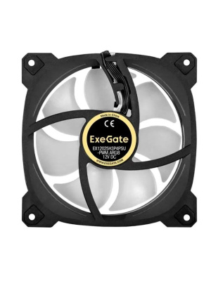 ���������� ExeGate EX12025H3P4PSU-PWM.ARGB (120x120x25 ��, Hydraulic bearing (�����������������), 5V ARGB 3pin, 4pin PWM, 1200RPM, ARGB ���������, 26dBA) EX295970RUS
