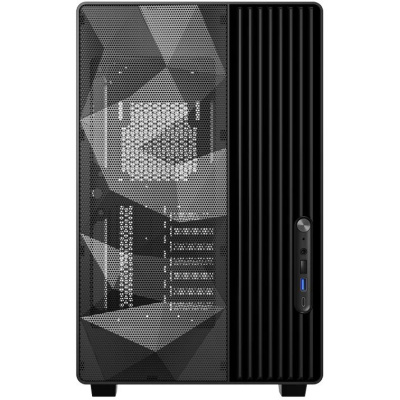 ������ Powercase TX5, TG, Type-C, No Fans, ������, ATX  (CTX5AB-F0)