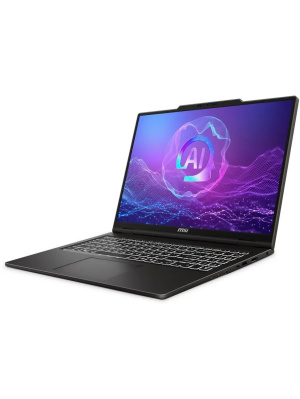 ������� MSI Venture A16 AI+ A3HMG-027XRU, 16" (2048x1280) OLED 120 ��/AMD Ryzen AI 5 340/16 �� DDR5/512 �� SSD/AMD Radeon Graphics/��� �������, ����� (9S7-261K21-027)
