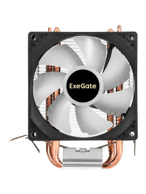 ����� ExeGate Wizard EXX200-PWM.RGB (Al+Cu, 2 ����.������, LGA775/1150/1151/1155/1156/1200/1700/1851/AM2/AM2+/AM3/AM3+/AM4/AM5/FM1/FM2/754/939/940, TDP 95W, Fan 90mm, PWM, 800-2400 EX299659RUS
