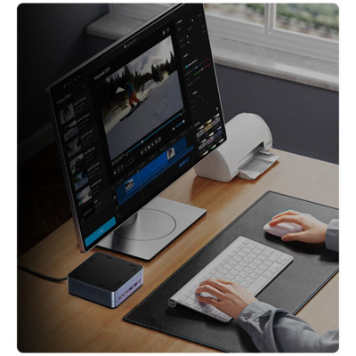- CHUWI LarkBox S Nettop, Intel Core i3-1220P/8  DDR4/256  SSD/Intel UHD Graphics/Windows 11 Pro,  (CWI605P)