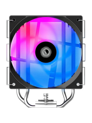 ����� ID-COOLING SE-214-XT V2 LGA1851/1700/1200/115X/AM5/AM4 (TDP 200W, PWM, 4 ����.������ ������� ��������, FAN 120mm, Random Spectrum Lighting) RET