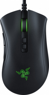���� Razer DeathAdder v2 (RZ01-03210100-R3M1) (��������������� ������� ����, 20.000dpi, ���������� �������������, ���������)