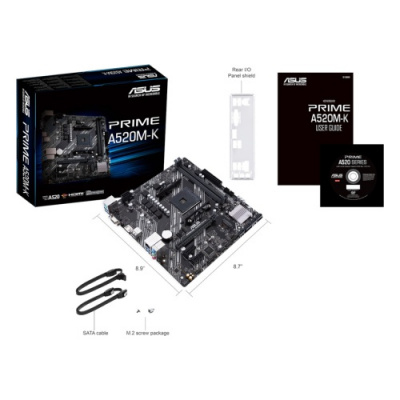 ����������� ����� ASUS PRIME A520M-K (AM4, mATX)