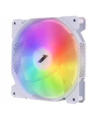 ���������� 1STPLAYER F1-PLUS White / 140mm FRGB 3pin 12V 900rpm 46.69cfm 21dBA / F1-PLUS-WH-3P / BULK