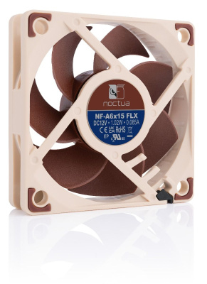 �e�������� ��� ������� Noctua NF-A6x15 FLX (NF-A6x15 FLX) - 60mm, 3500 ��/���, 19.8 ��, 3-pin