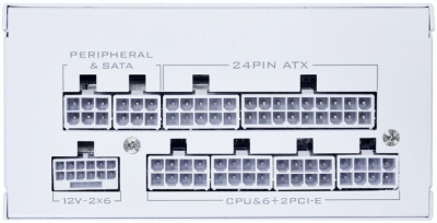 ���� ������� Lian Li SP750 V2 ATX 3.1, 750W, 80 PLUS Gold, SFX, Fully Modular, White (G9P.SP0750G.W000.RU)