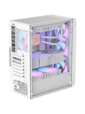 ������ Formula V Line Air Power G1 White, ATX, USB3.0*1, USB2.0*2, FRONT 3x120mm ARGB, REAR 1x120mm ARGB