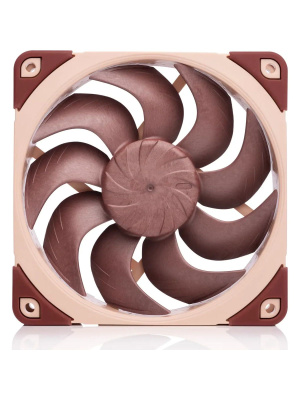 ����� ��� ������� Noctua NF-A12x25 G2 PWM (120x120x25mm, 4-pin PWM, 63.15CFM, 22.5dBA, 1800RPM, Beige/Brown)