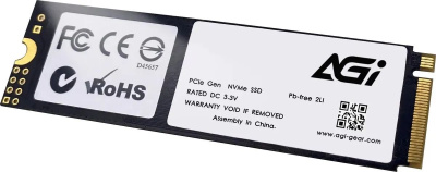 SSD ���������� AGI AI818 AGI2T0G43AI818-CB 2��, M.2 2280, PCIe 4.0 x4, NVMe, M.2