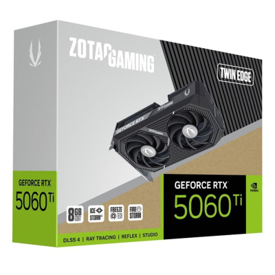 ���������� Zotac NVIDIA GeForce RTX 5060 Ti Twin Edge 8GB, GDDR7, Ret ZT-B50610E-10M