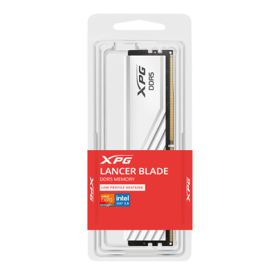  16GB DDR5 6000 DIMM XPG Lancer Blade White AX5U6000C3016G-SLABWH 1.35V, CL30-40-40