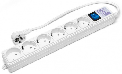 ������� ������ Power Cube SPG(5+1)-16B-0.5� 0.5m White